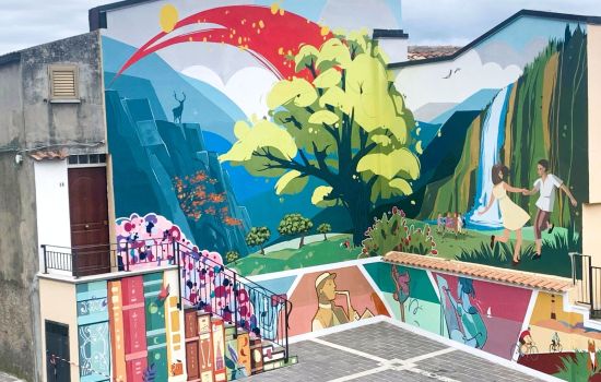 Zagarise Murales dellEmigrante 1 f1a1f01a - Meraviglie di Calabria - 9