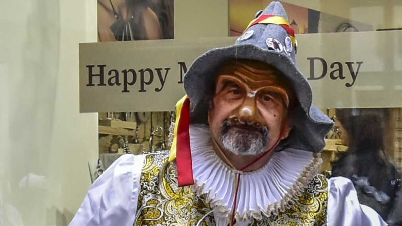 Maurizio Berni 008 e1706884847932 f2b6793c - La maschera di Giangurgolo sfilerà al Carnevale di Venezia - 1 La maschera di Giangurgolo sfilerà al Carnevale di Venezia