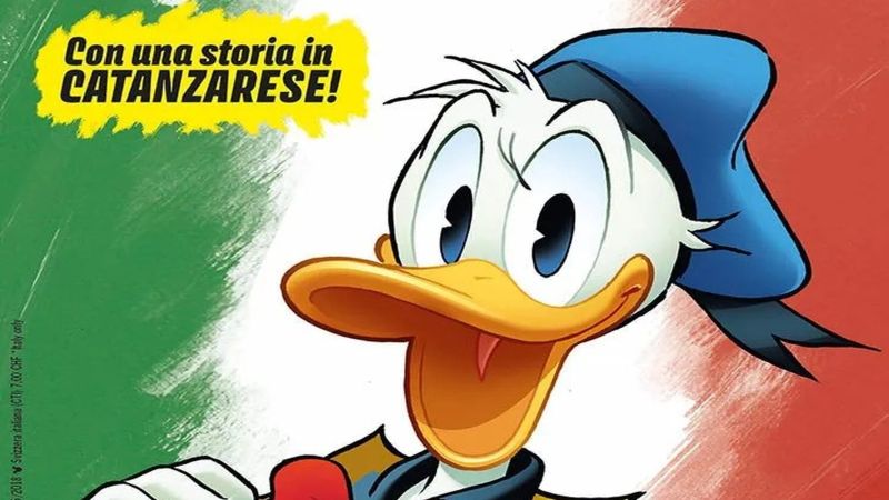 Topolino e i dialetti, i discorsi in calabrese di Paperino e Paperone