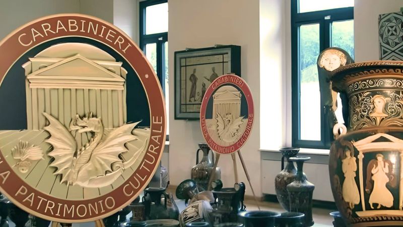 carabinieri tutela beni culturali fb72b7c5 - Rarità magnogreche ritrovate, il tesoro è destinato a Vibo Valentia - 1 Rarità magnogreche ritrovate, il tesoro è destinato a Vibo Valentia