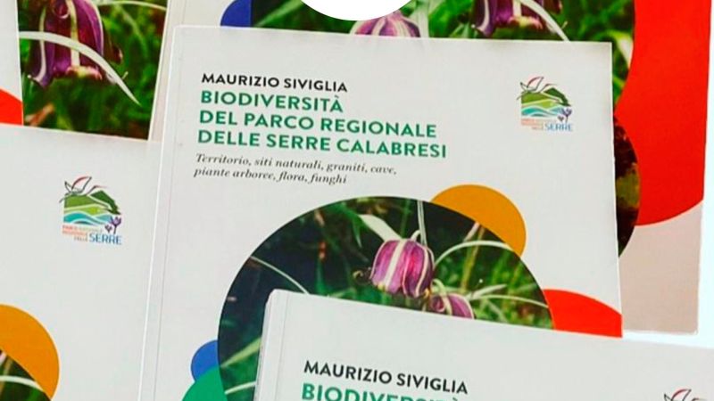 360108912 661452896015514 8997507301148177142 n 1 fc65f7fd - La biodiversità del Parco delle Serre nel libro di Maurizio Siviglia - 1 La biodiversità del Parco delle Serre nel libro di Maurizio Siviglia