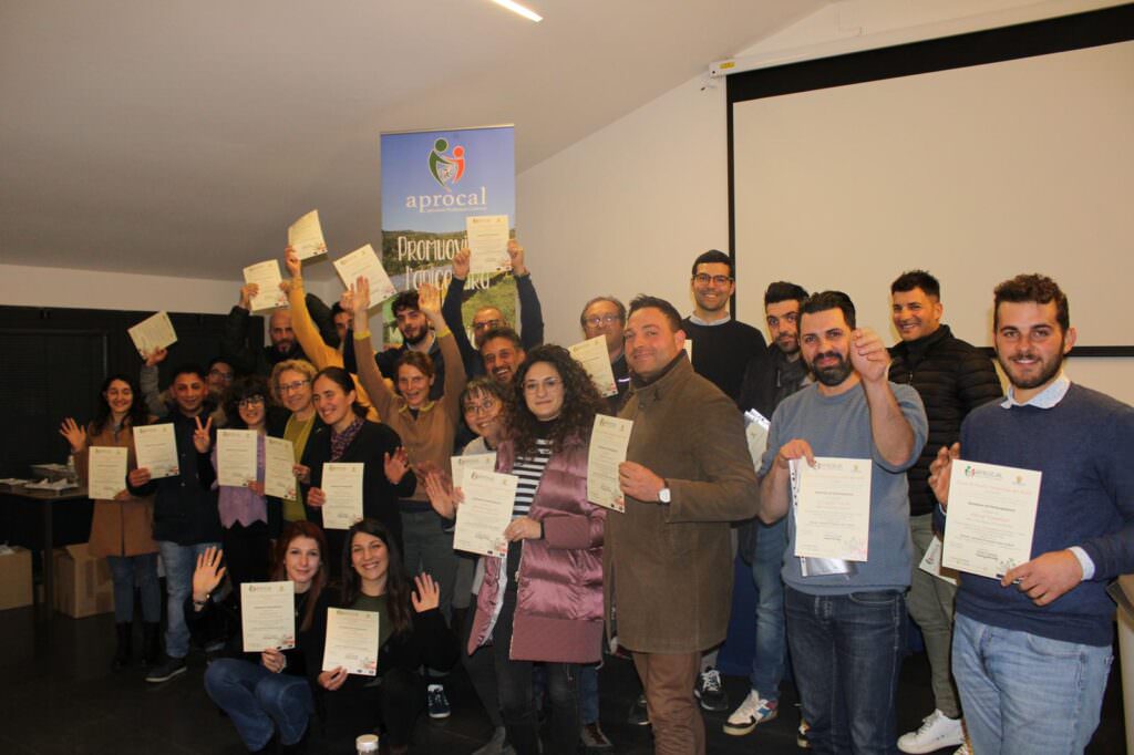 gruppo con attestato - La Calabria dolce come il miele - 7 gruppo con attestato - Meraviglie di Calabria - 6