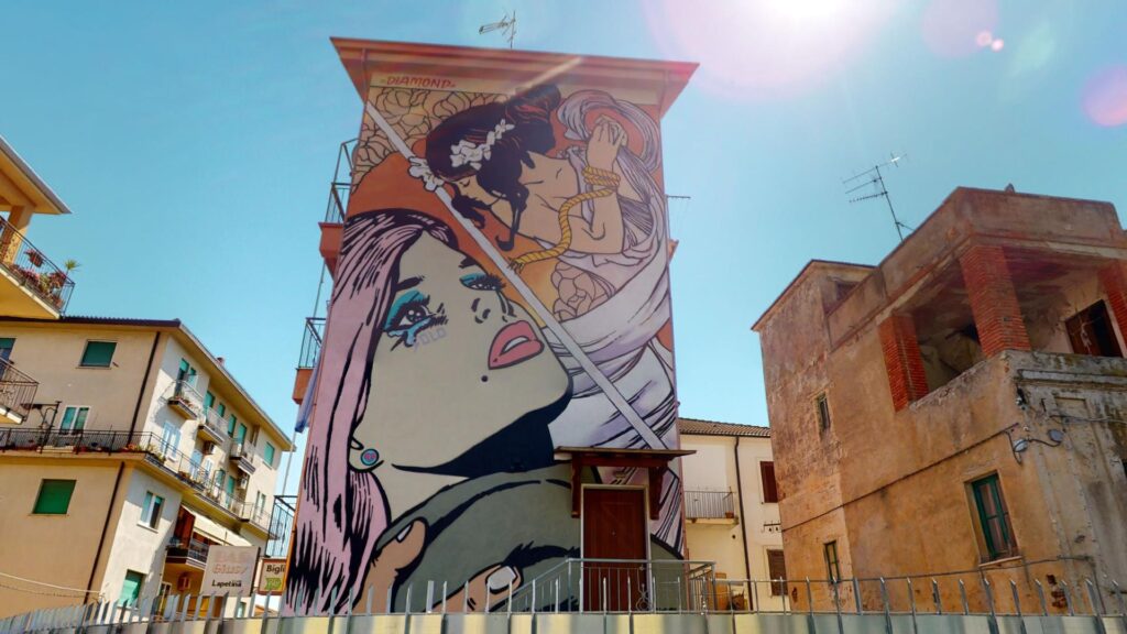 murales 3 - Diamante bandiera blu, ma terra di arte e di peperoncino - 7 murales 3 - Meraviglie di Calabria - 6