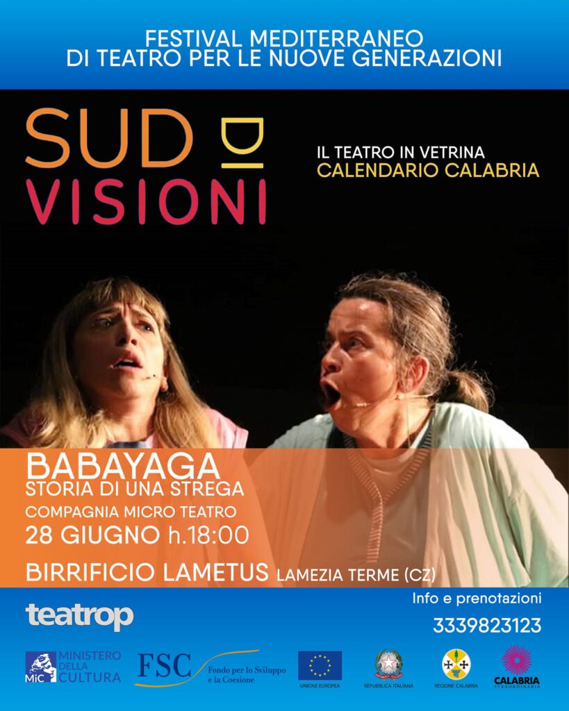 Babayaga locandina - Arriva a Lamezia lo spettacolo «Babayaga, storia di una strega» - 3 Babayaga locandina - Meraviglie di Calabria - 2