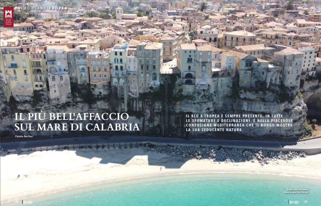 TROPEA BORGHI MAGAZINE 290623 1 - Bellezza ecosostenibile, Tropea sulla copertina di Borghi & Città Magazine - 5 TROPEA BORGHI MAGAZINE 290623 1 - Meraviglie di Calabria - 4