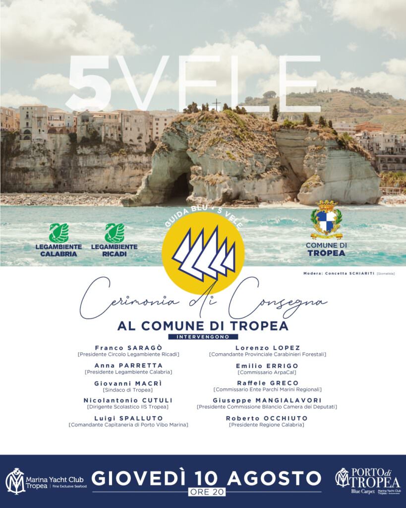 5 vele legambinete Tropea locandina 2 - Meraviglie di Calabria - 2