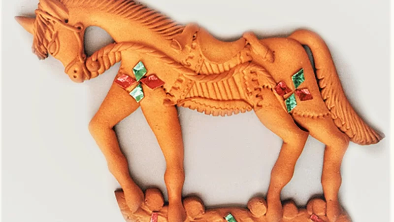 0 Mostacciolo zoomorfo a forma di cavallo - Pizzo e l'antica Fiera di tutti i Santi: il centro storico tra artigianato, cultura e gastronomia - 15 0 Mostacciolo zoomorfo a forma di cavallo - Meraviglie di Calabria - 14