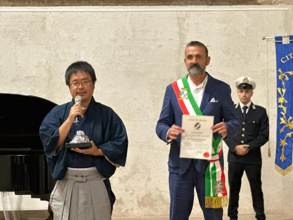 TROPEA SAMURAI ITANI 1 1 - Tra arte della spada e cittadinanza onoraria: Tropea accoglie il Giappone - 9 TROPEA SAMURAI ITANI 1 1 - Meraviglie di Calabria - 8