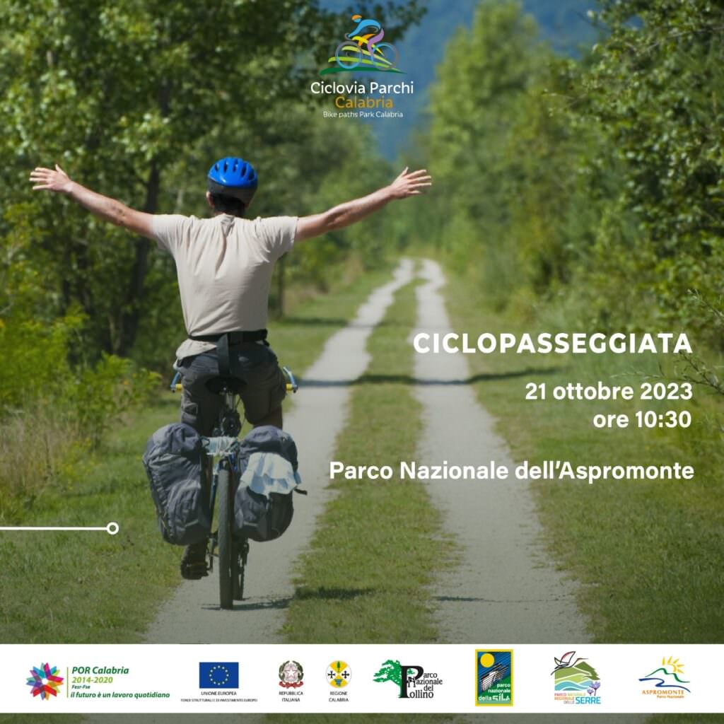 locandina - Parco Nazionale dell'Aspromonte: esperienza ciclabile e immersione natura - 3 locandina - Meraviglie di Calabria - 2