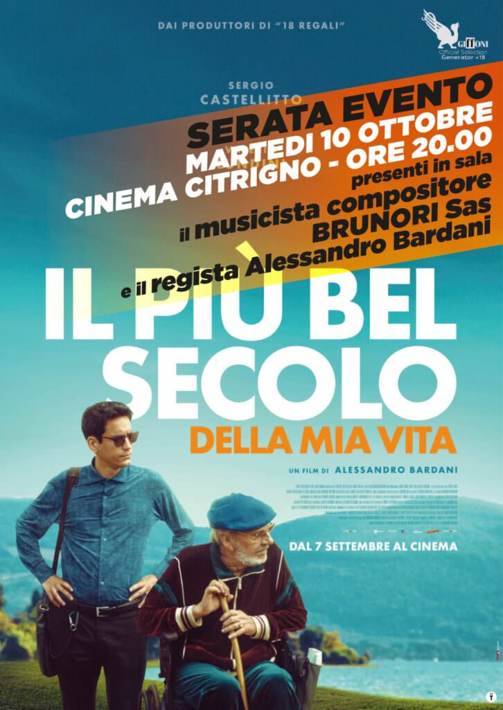locandina film - Il più bel secolo della mia vita: serata evento a Cosenza con Brunori Sas - 3 locandina film - Meraviglie di Calabria - 2