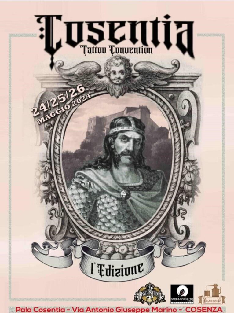 WhatsApp Image 2023 11 16 at 10.48.46 1 - Tre giorni ad alto tasso di inchiostro, tutto pronto per la Cosentia tattoo Convention - 3 WhatsApp Image 2023 11 16 at 10.48.46 1 - Meraviglie di Calabria - 2