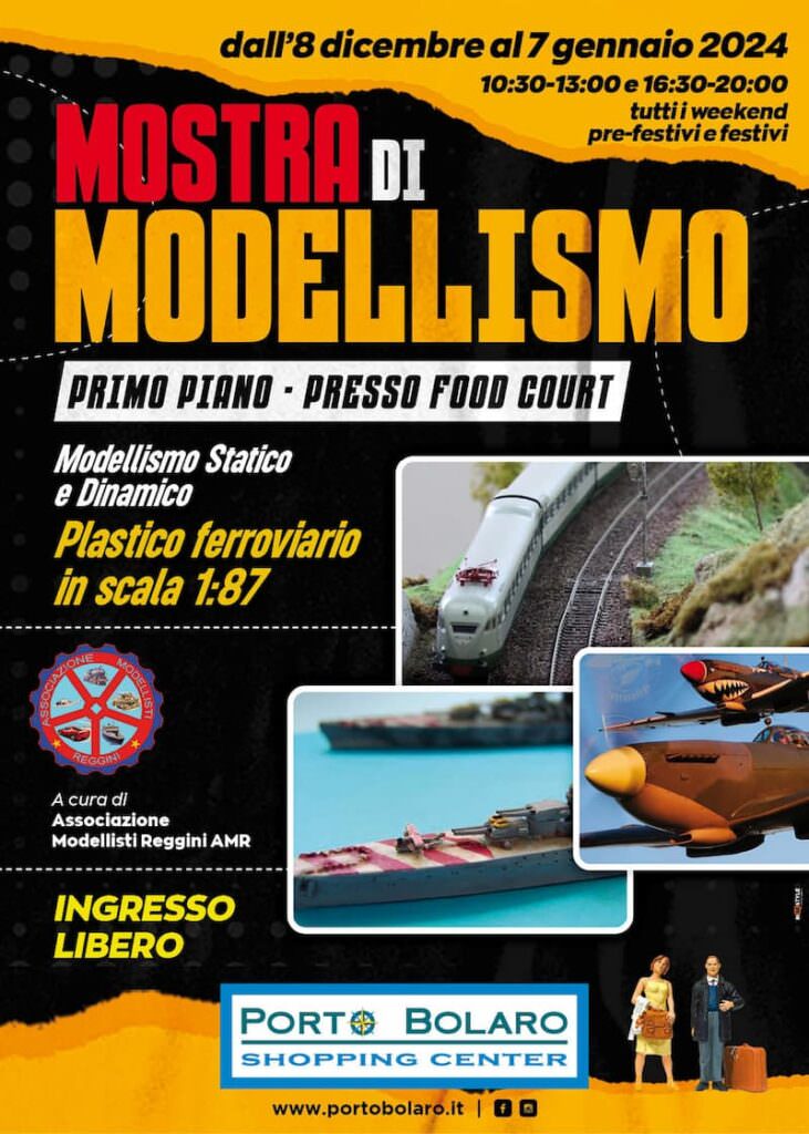 PORTO BOLARO modellismo2 - Il grande modellismo in scena a Reggio - 3 PORTO BOLARO modellismo2 - Meraviglie di Calabria - 2