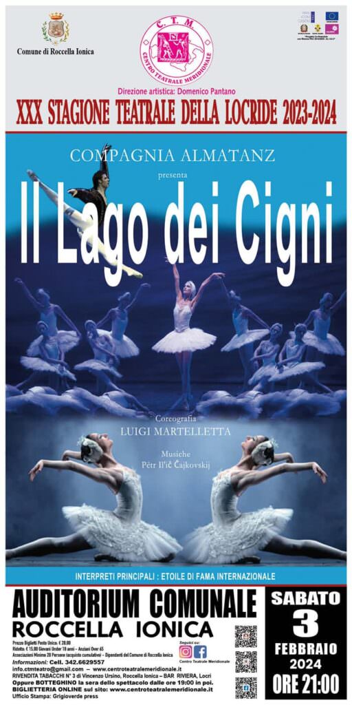 Il Lago dei Cigni 3 Febbraio 2024 Roccella Ionica - Meraviglie di Calabria - 409