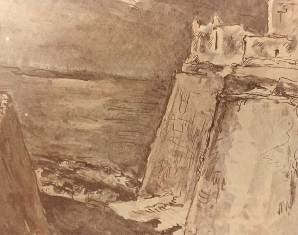 Il castello di Pizzo - Le visioni oniriche della Calabria nelle opere di Theodore Brenson - 19 Il castello di Pizzo - Meraviglie di Calabria - 18