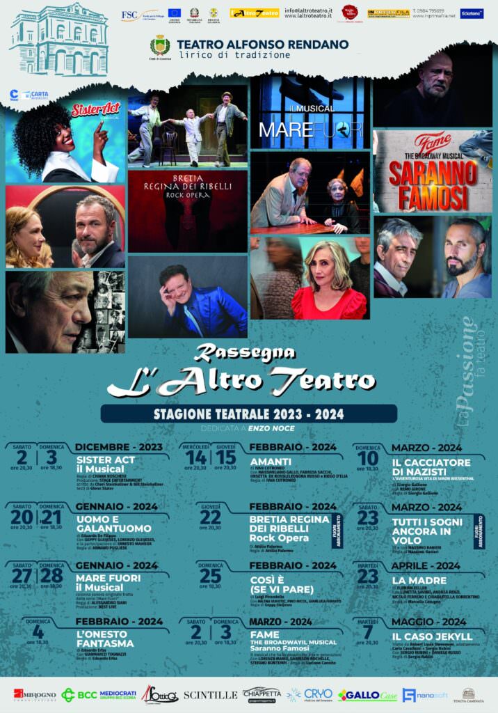 LOCANDINA RASSEGNA - Al Rendano in scena la commedia di De Filippo - 5 LOCANDINA RASSEGNA - Meraviglie di Calabria - 4