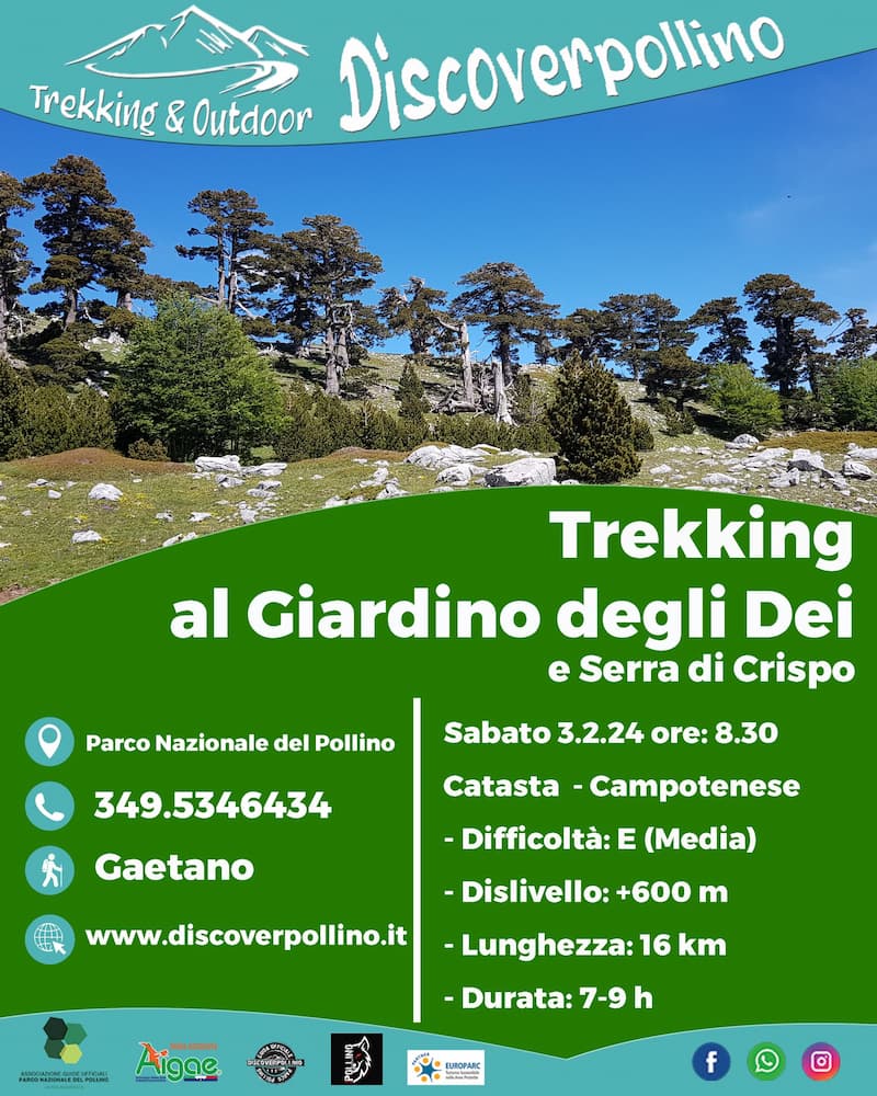 Trekking al Giardino degli Dei e Serra di Crispo 3 Febbraio 2024 Pollino - Meraviglie di Calabria - 395