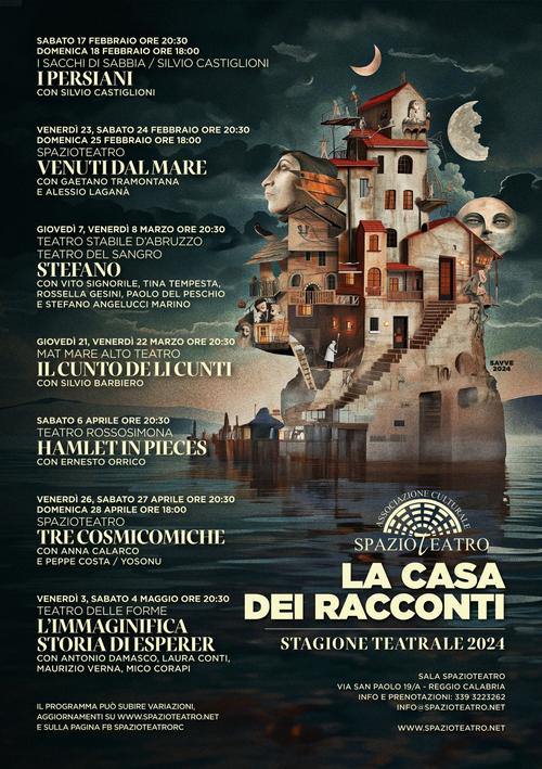 Locandina La casa dei racconti - A Reggio riapre “La casa dei racconti”, ecco il programma - 7 Locandina La casa dei racconti - Meraviglie di Calabria - 6