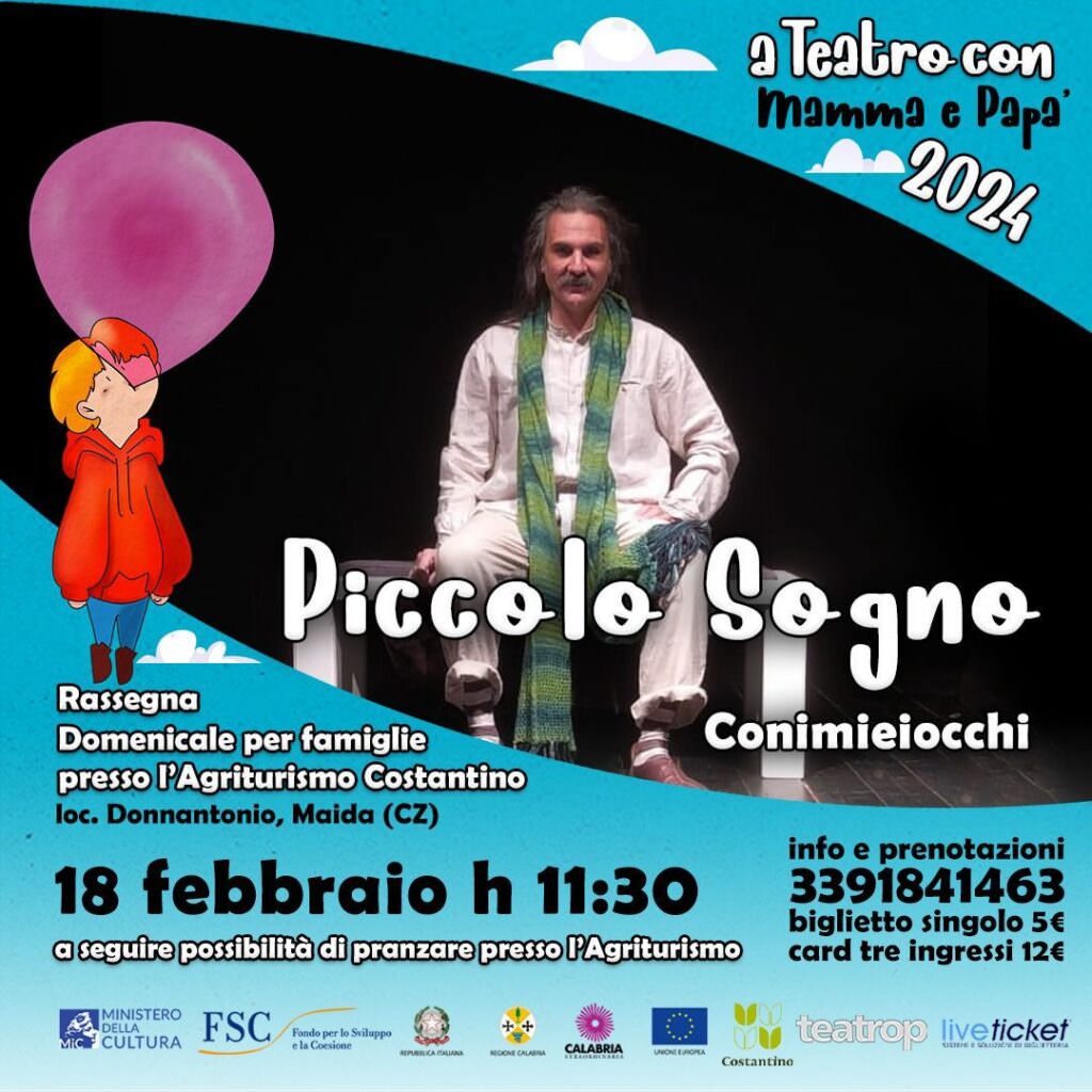 Piccolo sogno locandina - Meraviglie di Calabria - 375