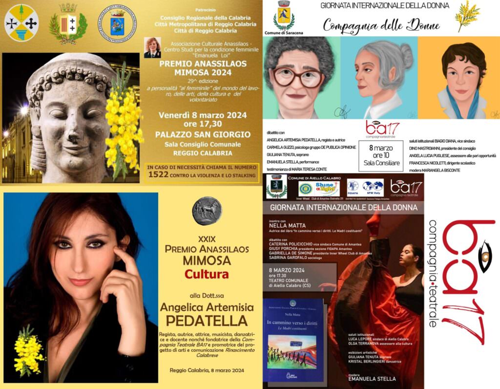 BA17 8 marzo - Festa delle donne, tre eventi che celebrano l’otto marzo in Calabria - 3 BA17 8 marzo - Meraviglie di Calabria - 2