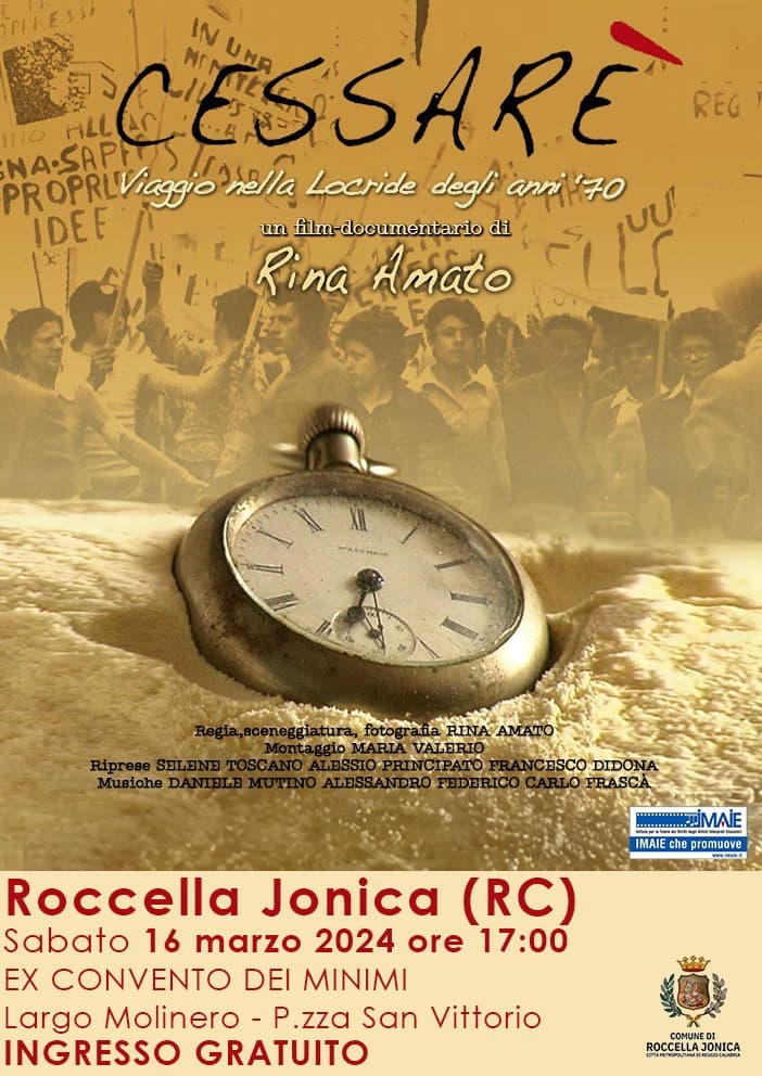 Cessare Viaggio nella Locride degli anni 70 16 Marzo 2024 Roccella Ionica - Meraviglie di Calabria - 265