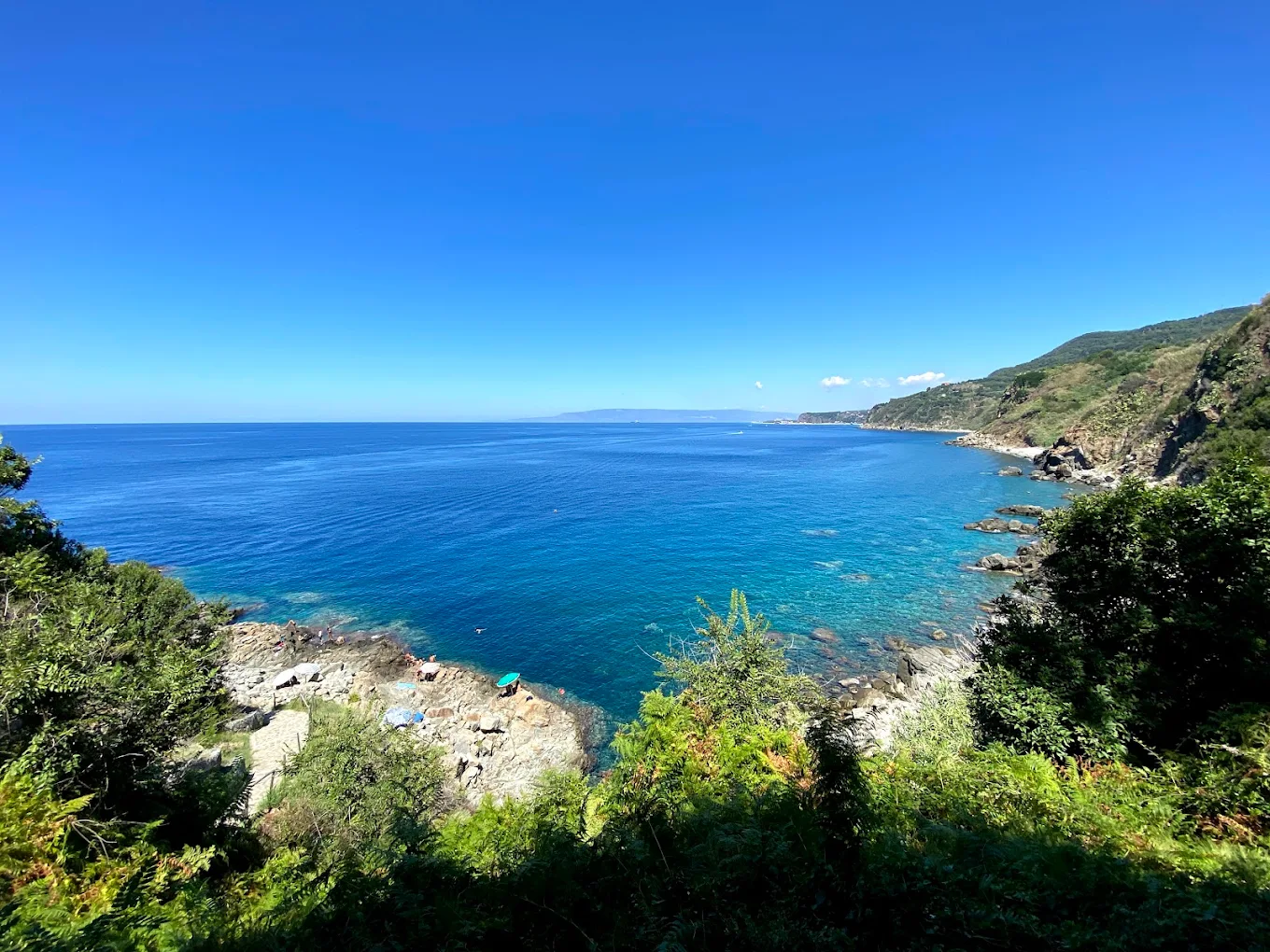 Mare Costa Viola La scogliera di Rovaglioso - Meraviglie di Calabria - 2