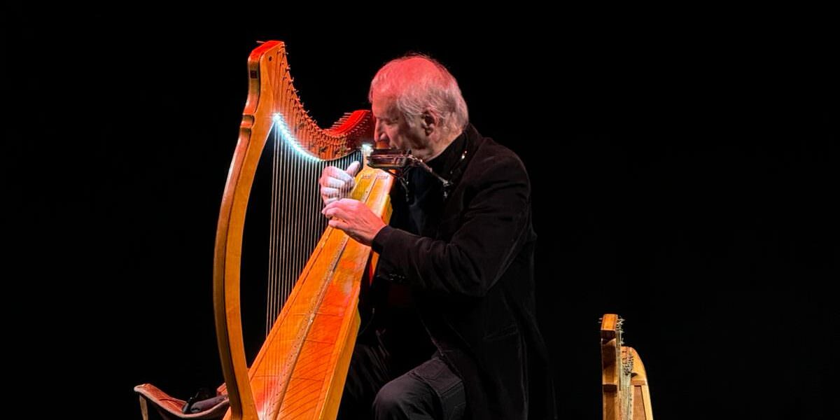 Arpa Ebraica (mouth Harp) Artigianale In Acciaio Di Dmitry Glazyrin - Modello 'Wizard', Con Custodia In Legno