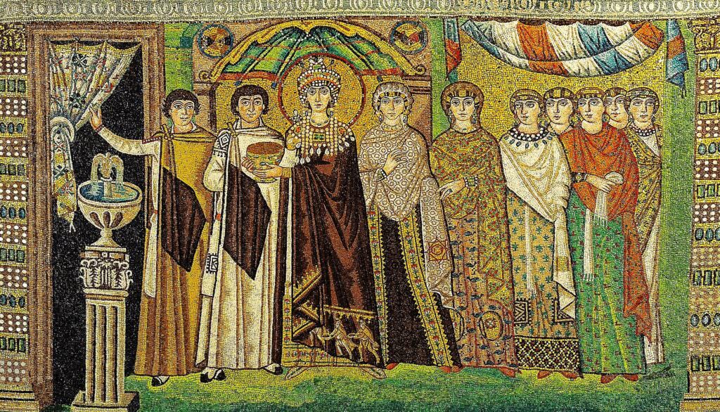 1920px Mosaic of Theodora Basilica San Vitale Ravenna Italy - Alla scoperta dell’antica abbazia di Santa Maria ad Gruttam - 5 1920px Mosaic of Theodora Basilica San Vitale Ravenna Italy - Meraviglie di Calabria - 4