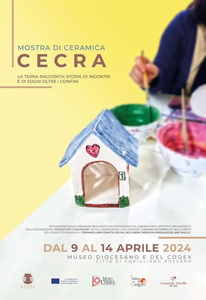 CECRA locandina - Al via “Cecra”, la mostra ceramica dell’inclusione al Museo del Codex - 7 CECRA locandina - Meraviglie di Calabria - 6