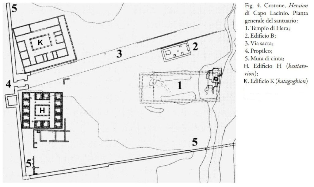 Pianta generale Heraion di Capo Lacinio - Meraviglie di Calabria - 277