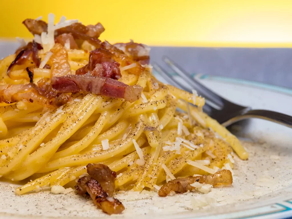 carbonara - CarbonaraDay, 70 anni di prelibatezza – LA RICETTA CALABRESE - 3 carbonara - Meraviglie di Calabria - 2