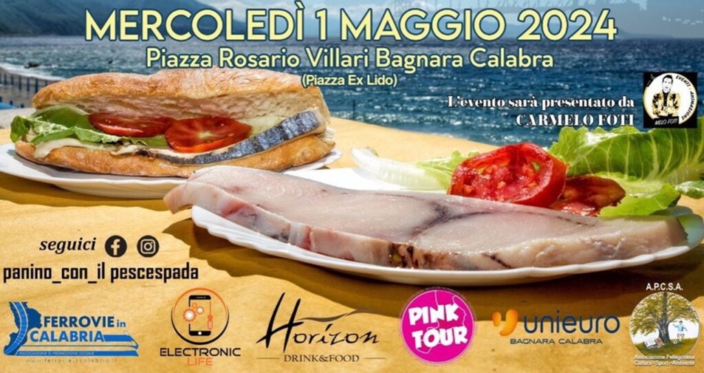 locandina festival pesce spada 1 - Tradizione e sapori a Bagnara, il festival del pesce spada sotto la lente di Repubblica - 9 locandina festival pesce spada 1 - Meraviglie di Calabria - 8