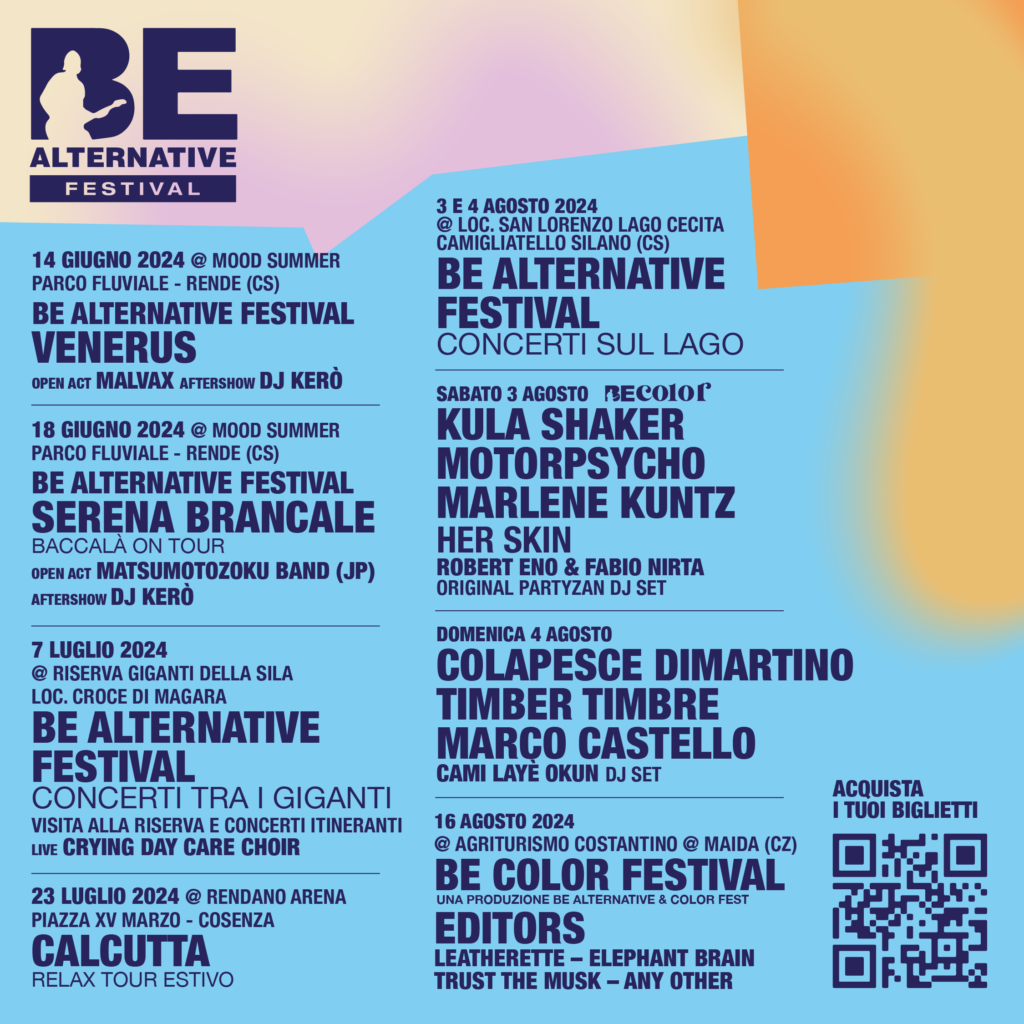 Be Aternative Festival 2024 - Be Alternative Festival, ecco gli appuntamenti forti della XV edizione - 3 Be Aternative Festival 2024 - Meraviglie di Calabria - 2