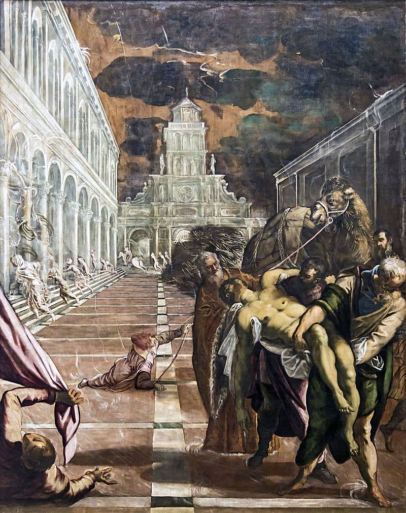 Jacopo Tintoretto Trafugamento del corpo di San Marco - Cropani e Venezia, quel legame secolare nel nome di San Marco - 3 Jacopo Tintoretto Trafugamento del corpo di San Marco - Meraviglie di Calabria - 2