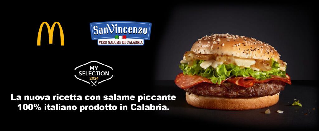San Vincenzo e Mc Donald - McDonald’s scommette (ancora) sulla Calabria, salame con peperoncino calabrese nei suoi panini - 5 San Vincenzo e Mc Donald - Meraviglie di Calabria - 4