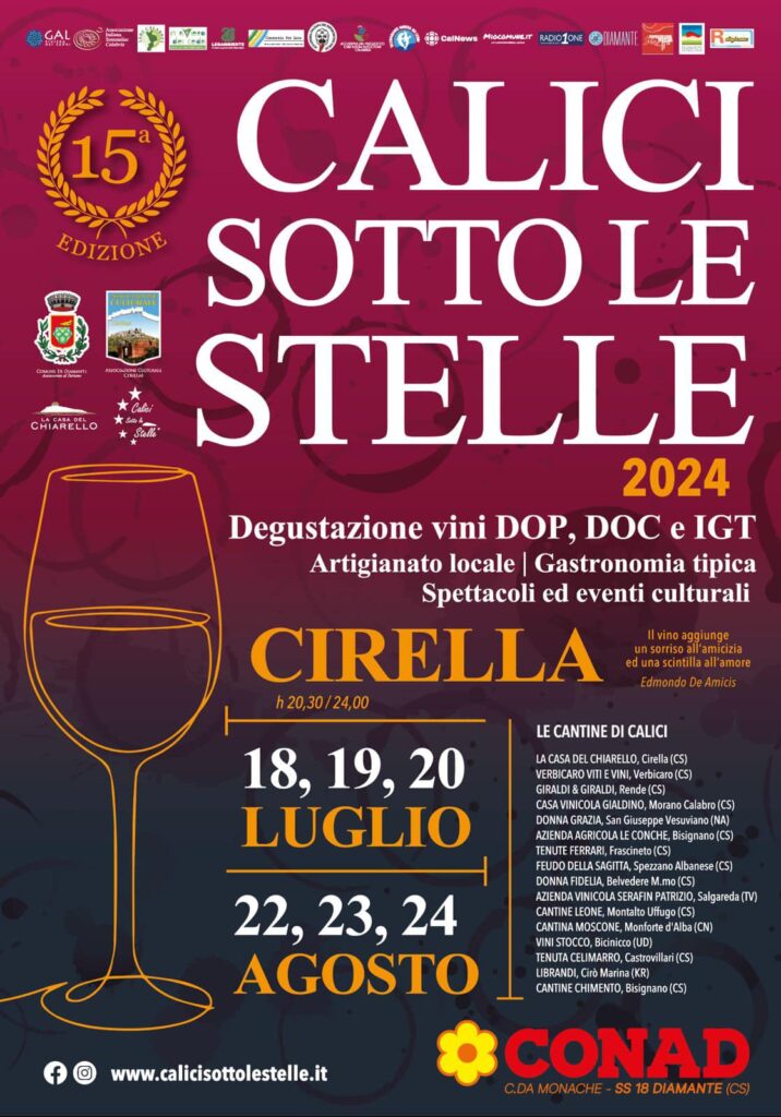 451479814 469015489107261 2541735647480561814 n - A Cirella torna Calici sotto le Stelle: musica, dibattiti e degustazioni - 3 451479814 469015489107261 2541735647480561814 n - Meraviglie di Calabria - 2