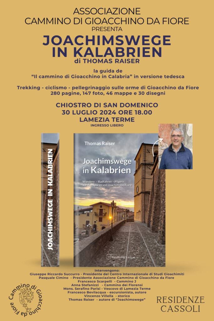 WhatsApp Image 2024 07 26 at 15.23.19 - "Il Cammino di Gioacchino da Fiore": pronti per la presentazione del libro di Thomas Raiser - 3 WhatsApp Image 2024 07 26 at 15.23.19 - Meraviglie di Calabria - 2