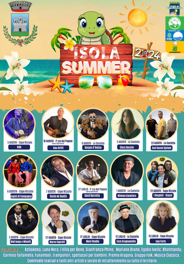 summer2024 grandi eventi 1 - Isola Summer 2024: in Calabria, la grande musica è in riva al mare (e gratis) - 3 summer2024 grandi eventi 1 - Meraviglie di Calabria - 2