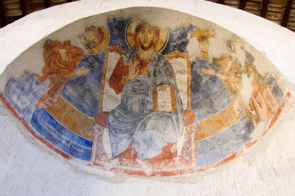 Caulonia Affresco Bizantino 1 - In cammino attraverso la Calabria bizantina - 11 Caulonia Affresco Bizantino 1 - Meraviglie di Calabria - 10
