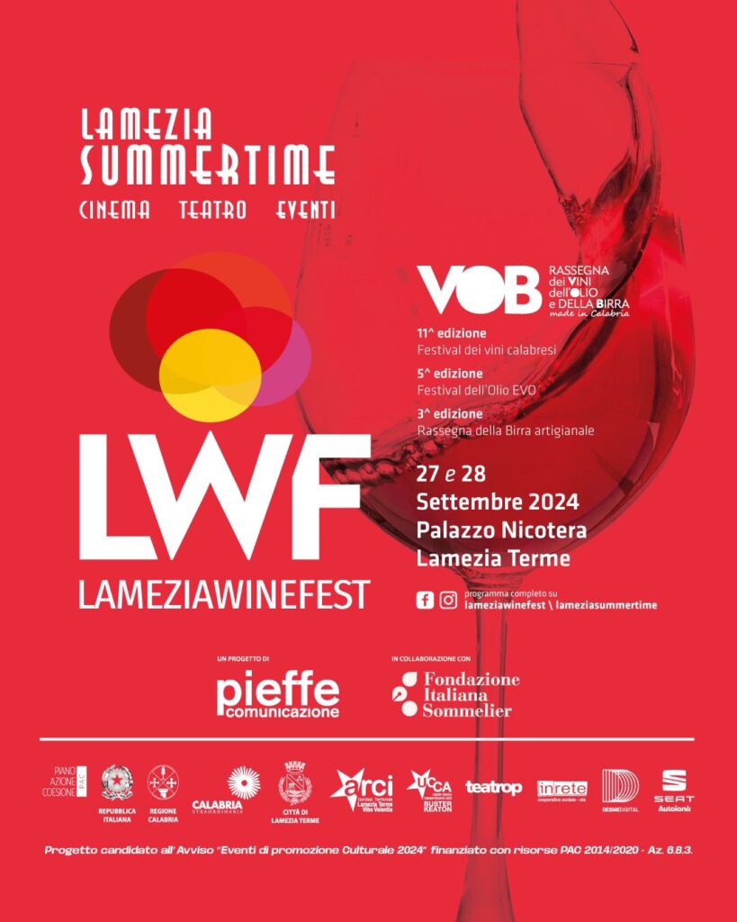 Lamezia Wine Fest locandina - Lamezia Wine Fest, sorsi d'autore - 9 Lamezia Wine Fest locandina - Meraviglie di Calabria - 8