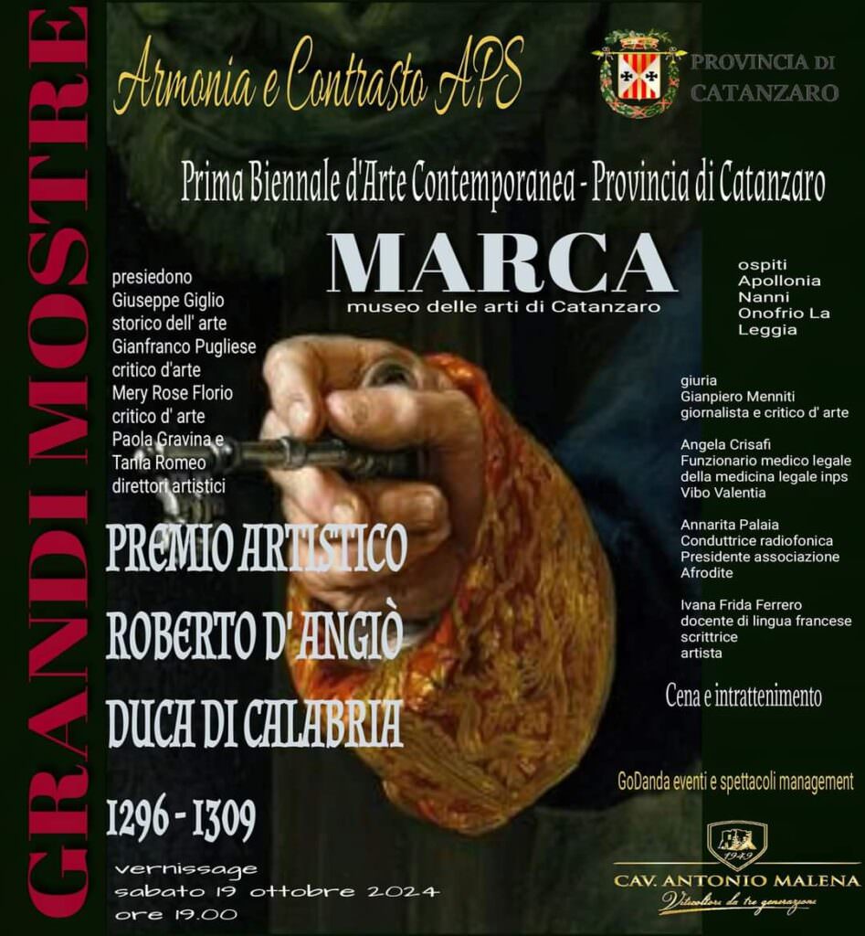 Biennale Catanzaro Locandina - Catanzaro, al Marca la prima Biennale di Arte Contemporanea - 11 Biennale Catanzaro Locandina - Meraviglie di Calabria - 10