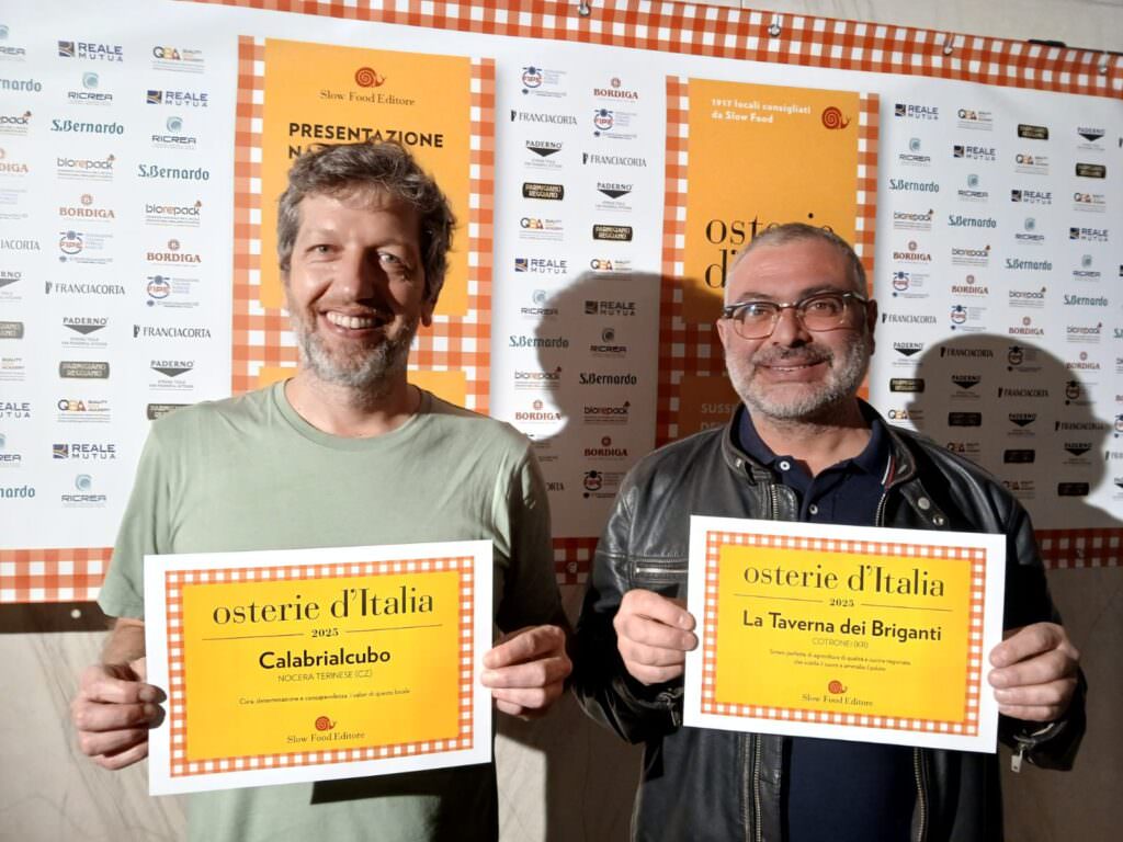 Osterie dItalia Calabriaalcubo e Taverna dei Briganti chiocciole - Osterie d'Italia 2025, la Calabria ha lo spirito Slow Food - 13 Osterie dItalia Calabriaalcubo e Taverna dei Briganti chiocciole - Meraviglie di Calabria - 12