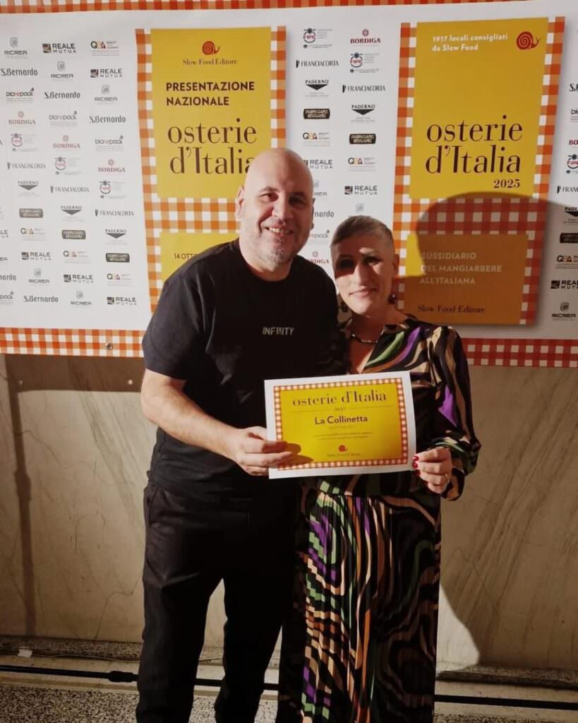 Osterie dItalia Collinetta chiocciola calabria - Osterie d'Italia 2025, la Calabria ha lo spirito Slow Food - 7 Osterie dItalia Collinetta chiocciola calabria - Meraviglie di Calabria - 6