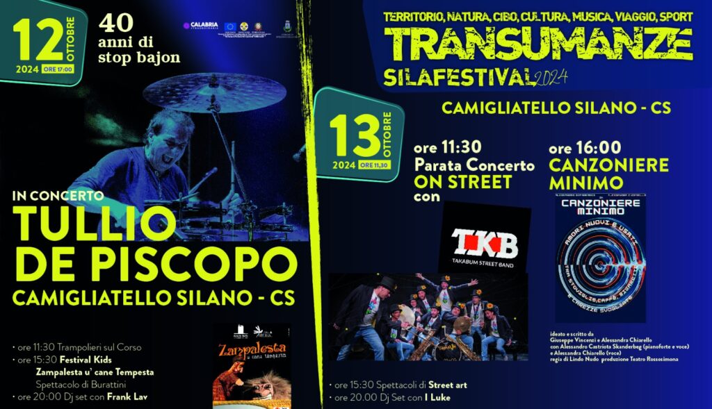 eventi 12 13 ottobre - Transumanze Sila Festival, oggi e domani si chiude in bellezza - 3 eventi 12 13 ottobre - Meraviglie di Calabria - 2
