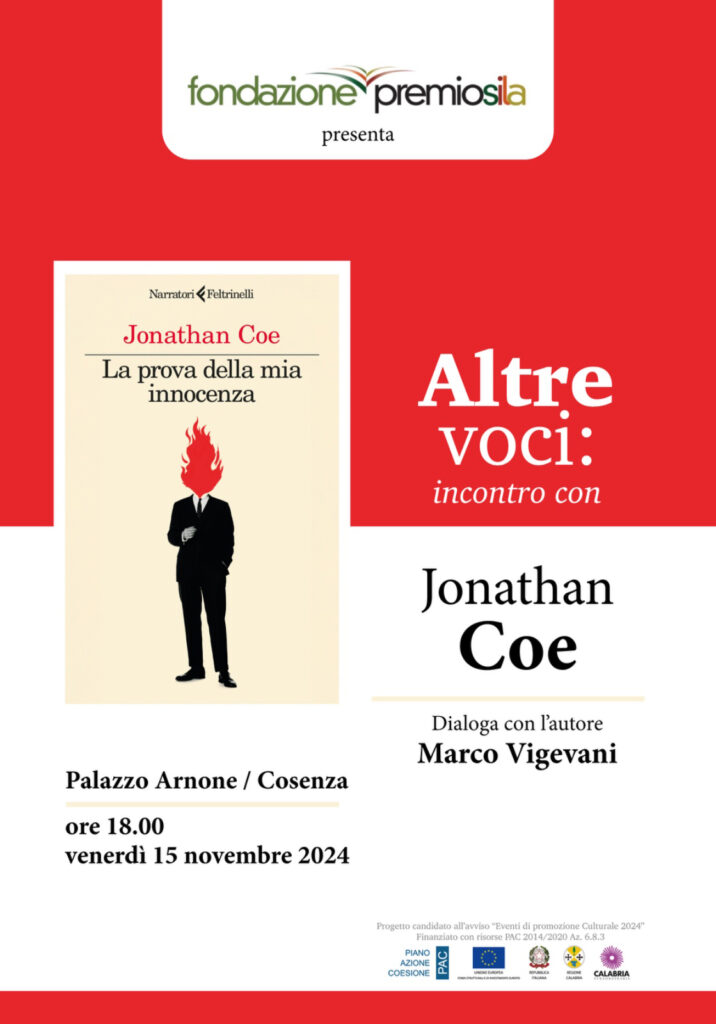 Locandina Jonathan Coe - Premio Sila, Jonathan Coe ospite a Cosenza per il suo ultimo libro - 5 Locandina Jonathan Coe - Meraviglie di Calabria - 4