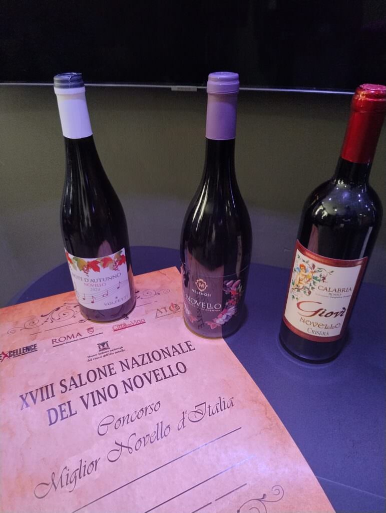 concorso podio2024 - Il vino Criserà sul podio del concorso "Miglior novello d'Italia" - 3 concorso podio2024 - Meraviglie di Calabria - 2