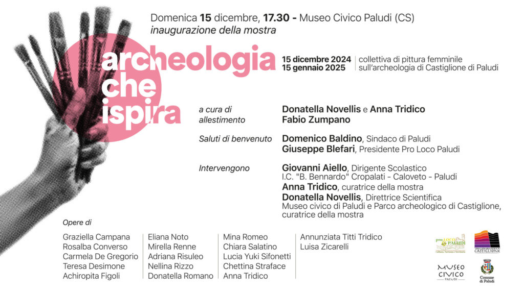 ARCHEISPIRAinaug orizzontale - A Paludi la collettiva di pittura femminile "Archeologia che ispira" - 3 ARCHEISPIRAinaug orizzontale - Meraviglie di Calabria - 2