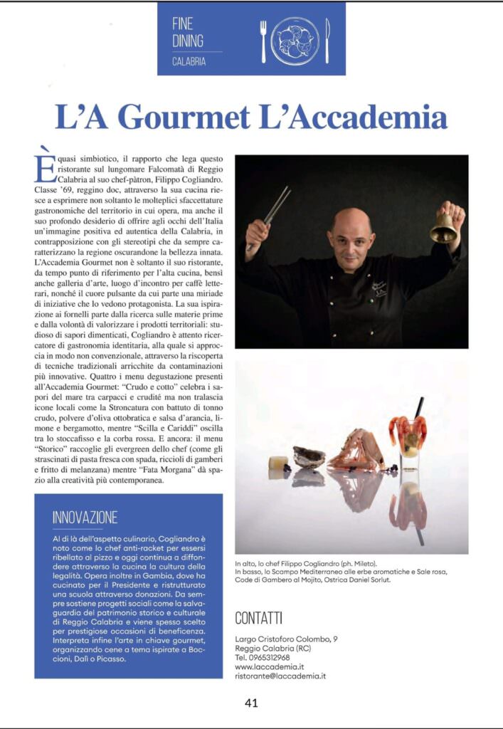 Supplemento Forbes Chef Cogliandro - Meraviglie di Calabria - 47