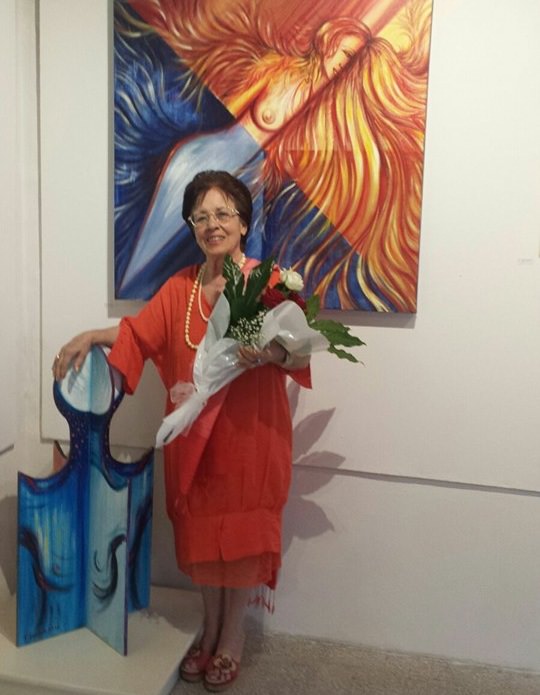 Tonina garofalo artista mostra 1 1 - Cosenza, al Museo Diocesano in dono "Il Caos originario dell’Universo” - 5 Tonina garofalo artista mostra 1 1 - Meraviglie di Calabria - 4