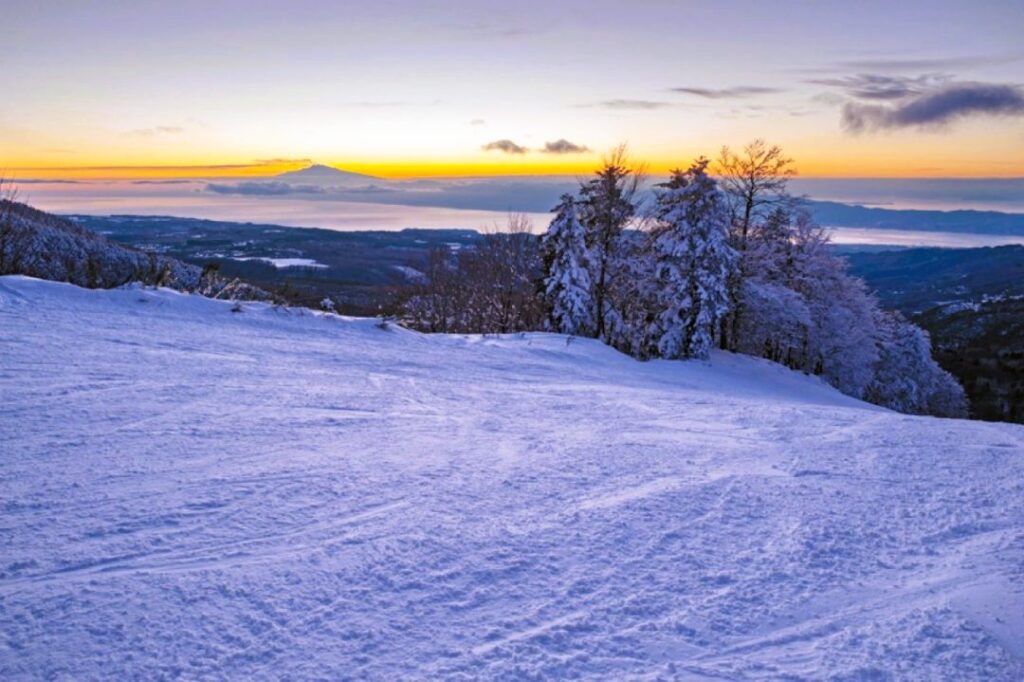 Gambarie Aspromonte neve stretto messina - Meraviglie di Calabria - 2
