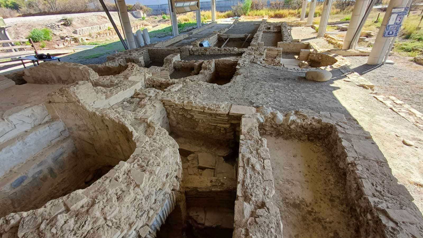 Lo stupore dei buyer mondiali del vino per la Villa romana di Casignana